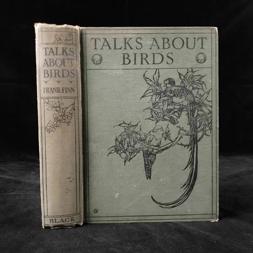 1911年 闲谈鸟类 8幅彩色20幅黑白插图 漆布精装32开 商品图0