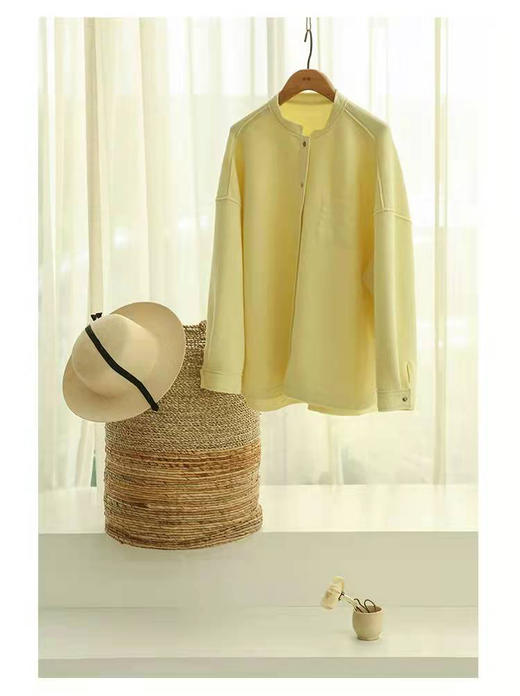 裁缝学苑AG239 空气层立领长袖衬衫裤子上衣套装纸样服装打版图纸 商品图7