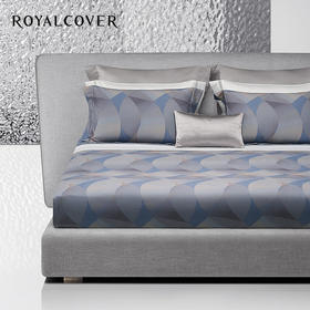 罗卡芙纯棉加厚床品套件 全棉磨毛印花四件套 瓦尔特