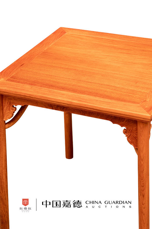 红桥红  家具严选  缅甸花梨（大果紫檀）【小棋桌】 商品图3