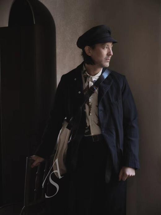 Paul Harnden 男士黑色羊毛BLAZER西装外套 商品图3