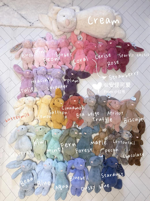 中号12英寸 🐰Jellycat 前“兔”无量 兔年来一个招牌邦尼兔！ 商品图4