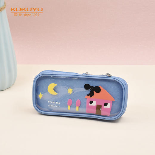 国誉(KOKUYO)塔卡沙笔袋Tyakasha联名款大容量文具盒学生收纳铅笔盒 商品图0