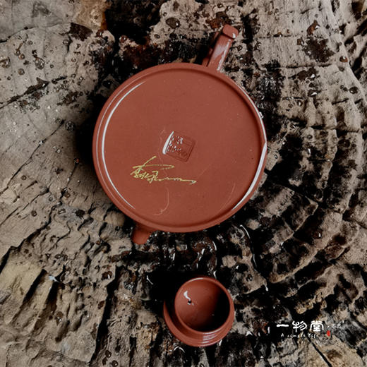 【样品清仓特惠3折，仅1套，无货退款】一物堂茶器紫砂功夫茶具 原创 故乡水茶壶手工壶紫砂套装  （一壶一海四杯） 商品图4