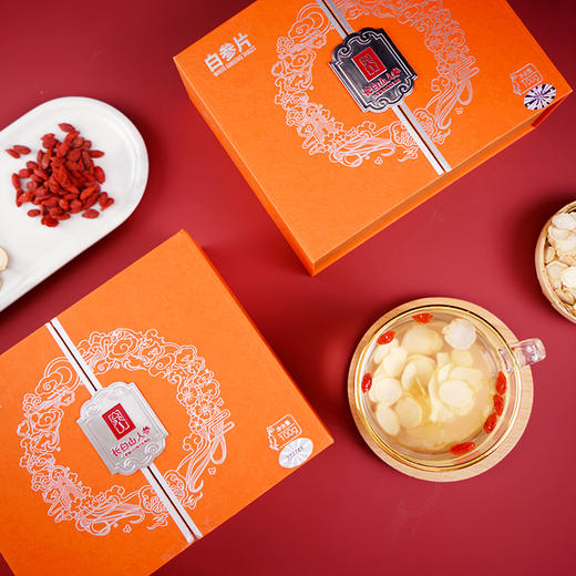 主推【长白山人参】1.6白参片礼盒50g*2罐 商品图2