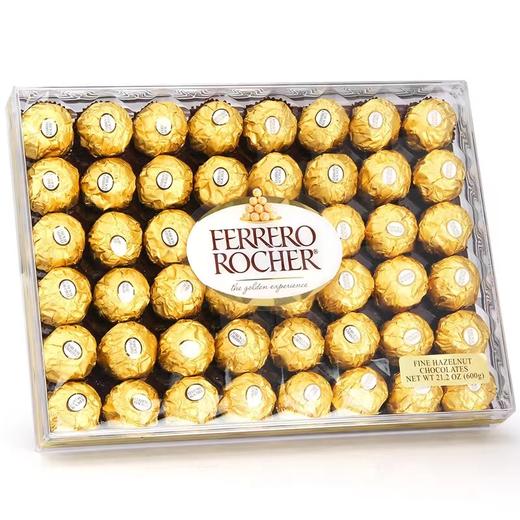 进口费列罗 金莎榛果威化巧克力礼盒装600g/48粒装 商品图1