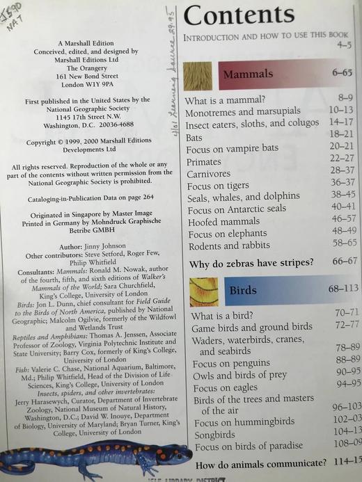 国家地理动物百科全书 数百幅彩色插图 精装16开 商品图4