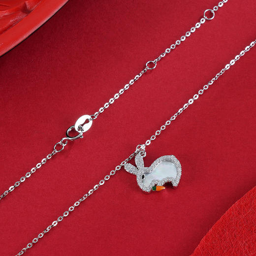 子佩集S925银【萝卜兔】套链项链【YX03576】2301 商品图5