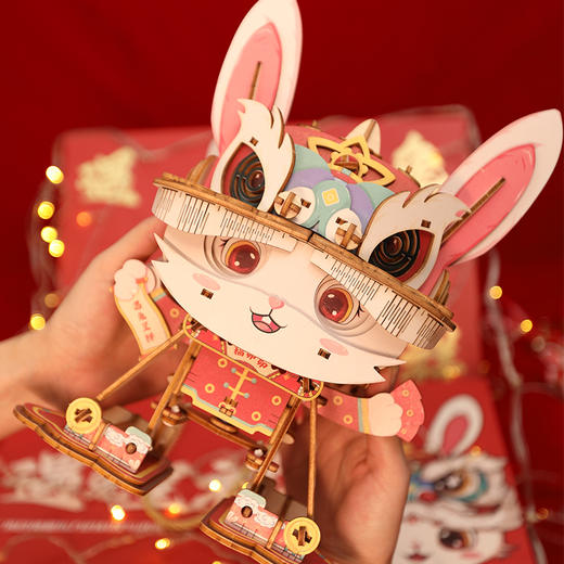遇兔呈祥-榫卯国潮兔年生肖科技文创礼盒 乐家电视购物 商品图5