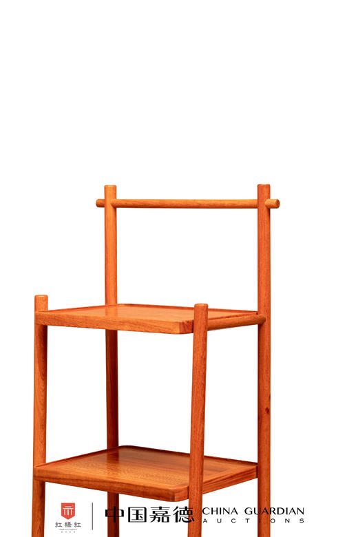 红桥红  家具严选  缅甸花梨（大果紫檀）【133新中式 小层架】 商品图2