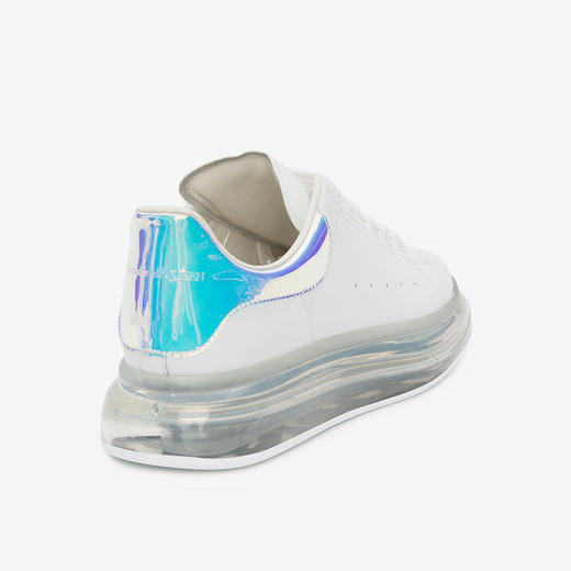 ALEXANDER MCQUEEN 亚历山大.麦昆 男士镭射尾气垫休闲运动鞋 白色 610812 WHXM8 9035 商品图2