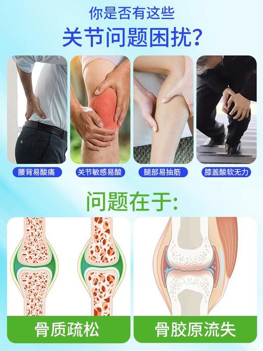 汤臣倍健胶原软骨素加钙片90片*2瓶礼盒装 商品图3
