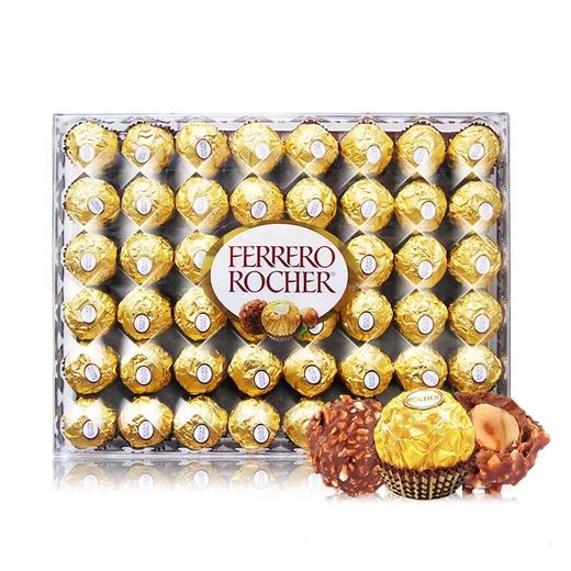 进口费列罗 金莎榛果威化巧克力礼盒装600g/48粒装 商品图3