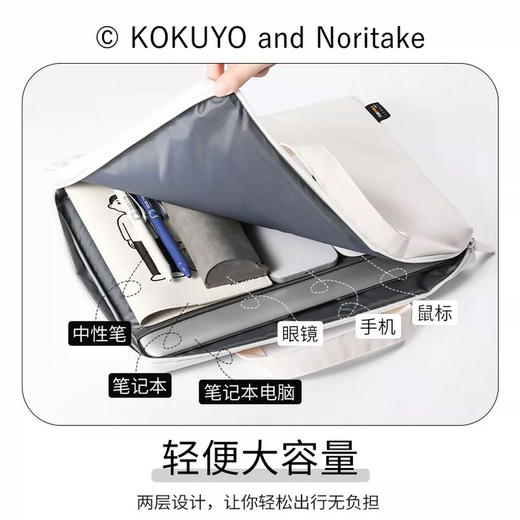 国誉WSG-KB2X01DB手提电脑包/蓝色 商品图1