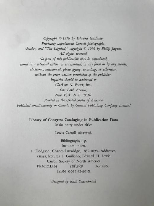 刘易斯·卡罗尔未发表照片、绘画、诗歌与随笔集 约百幅插图 精装16开 商品图3