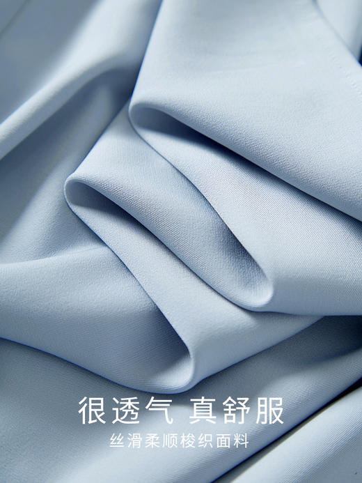 【断码清仓】气质丝巾飘带衬衫女小众设计通勤职业长袖衬衣2024春新款 商品图3