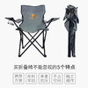 何大屋蟹霸霸休闲凳HDW1701 商品缩略图1