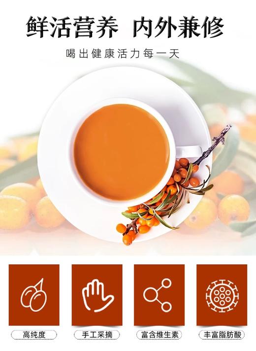 七彩昆仑·有机沙棘原浆 500ML/袋  全国包邮 商品图3