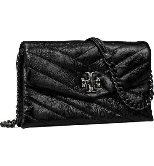 Tory burch Kira真皮钻扣 低调奢华斜挎包 专柜款 新年好折只要￥2850直邮到手 商品图2