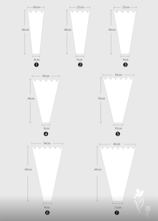 鲜花透明袋多支 商品图2