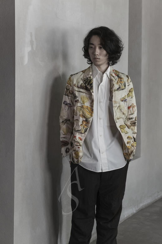 Paul Harnden 男士蘑菇印花BLAZER西装外套 商品图0