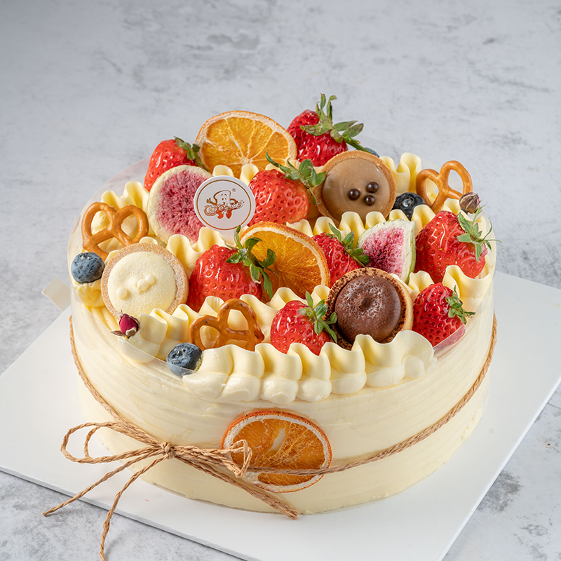 老奶油裱花蛋糕 开花结果 3种夹心可选 老奶油蛋糕全新升级