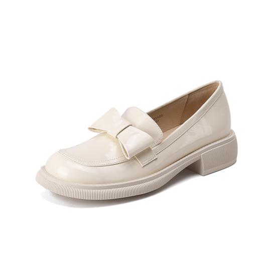 西村名物2023春季新款中跟乐福百搭女鞋12311 商品图4