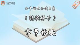 《骆驼祥子》章节梗概