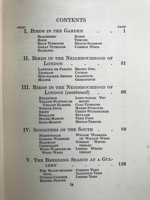 含藏书票！1931年 基尔顿《英格兰鸟类生活》 48幅插图 漆布精装大32开 商品图4