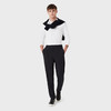 EMPORIO ARMANI 阿玛尼 男士微鹰刺绣长袖弹力珠地布长袖 Polo 衫 白色 8N1FB5 1JPTZ 0100 商品缩略图3