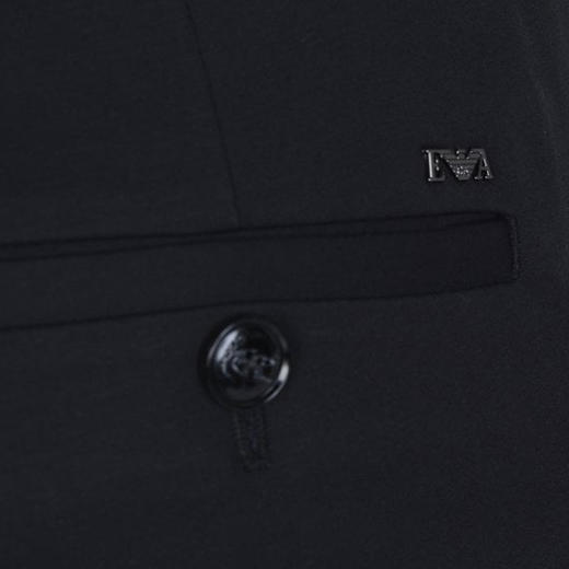 EMPORIO ARMANI 阿玛尼 男士棉质金属徽标休闲西裤 灰色 8N1P15 1NGCZ 0999 商品图3
