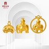 宫匠造办 吉祥平安黄金吊坠 商品缩略图1