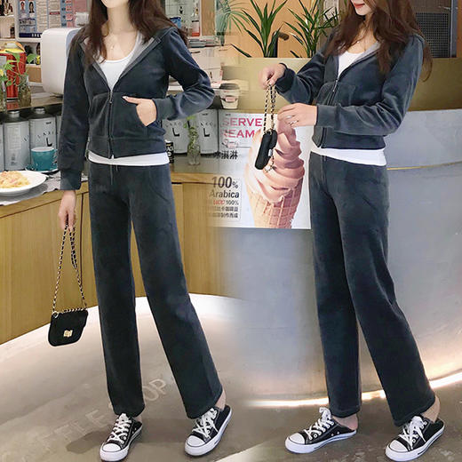 裁缝学苑AG135 运动服卫衣纸样女装外套裤子服装打版裁剪样板图样 商品图8