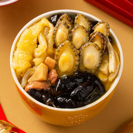 【“满汉全席”佛跳墙】在家吃的山珍海味 五星主厨 经典金汤+鲍鱼海参花胶等名贵食材 商品图4