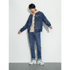 Lee宫廷文化“龙随型动”潮服22秋冬新品舒适蓝男外套LMT003647 商品缩略图2
