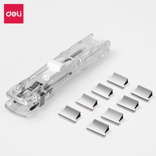 得力8597推夹器(1推夹器+8补充夹) 商品图1