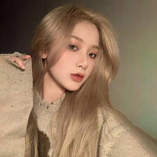 假发女长发全头套式气质修脸中分长直发lolita自然蓬松假发套 商品图0