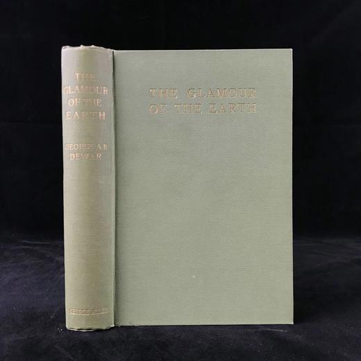含藏书票！1904年 地球的魅力 14幅插图 漆布精装32开 商品图0