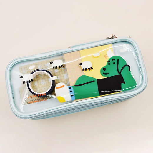 国誉(KOKUYO)塔卡沙笔袋Tyakasha联名款大容量文具盒学生收纳铅笔盒 商品图2