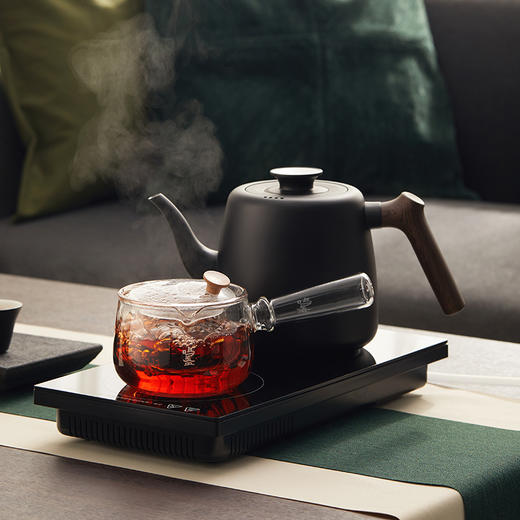 加赠电陶炉网架 | 鸣盏 多功能茶艺全自动上水壶+侧把壶/提梁壶 带电陶炉可泡可煮MZ171/MZ171A[福利品] 商品图1