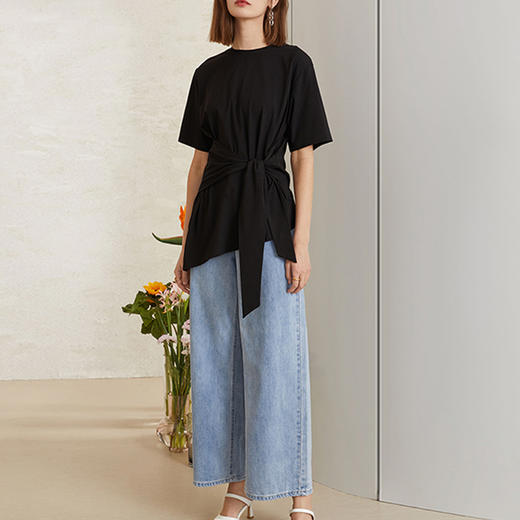 裁缝学苑AG149圆领t恤纸样女上衣版型女夏女装服装衣服图纸样板 商品图2