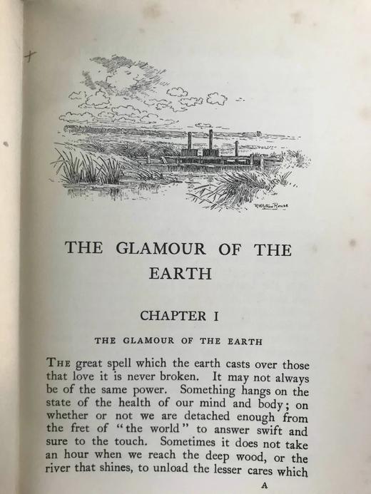 含藏书票！1904年 地球的魅力 14幅插图 漆布精装32开 商品图9
