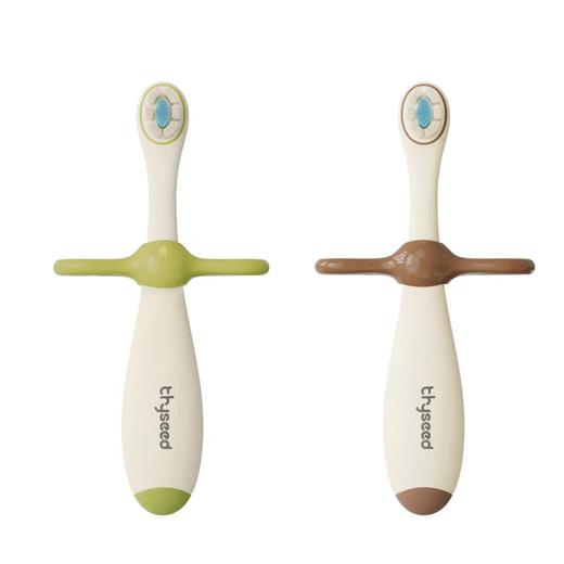 1-3岁 | Thyseed世喜 宝宝儿童训练牙刷双重软毛保护牙龈 两只装 商品图0