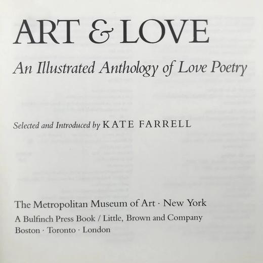 艺术与爱：爱情诗画选集 约百余幅彩色插图 精装32开 商品图2