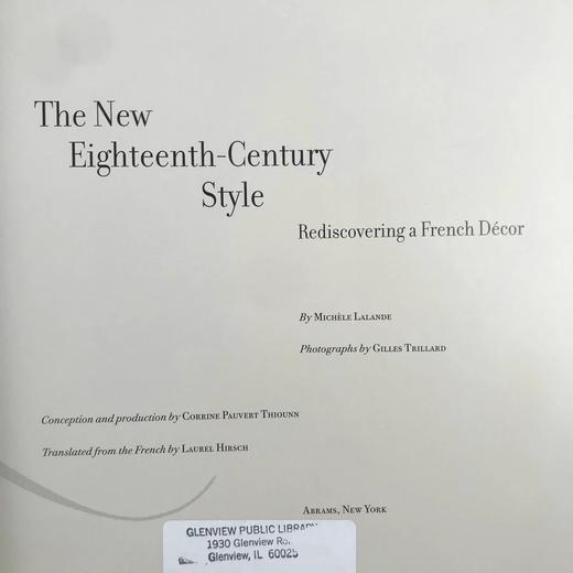 新十八世纪风格 数百幅彩色插图 精装大16开 商品图3