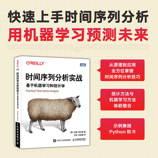 时间序列分析实战：基于机器学习和统计学 数据分析python数据集预测模型深度学习机器学习R语言 商品图0