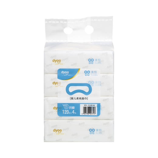 多优120抽*4婴幼儿柔纸面巾 商品图6