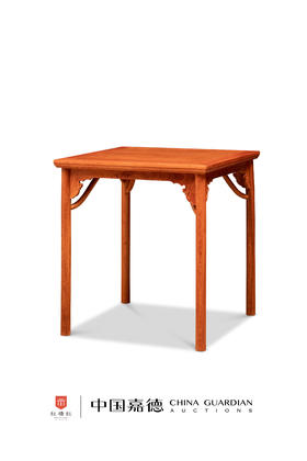 红桥红  家具严选  缅甸花梨（大果紫檀）【小棋桌】