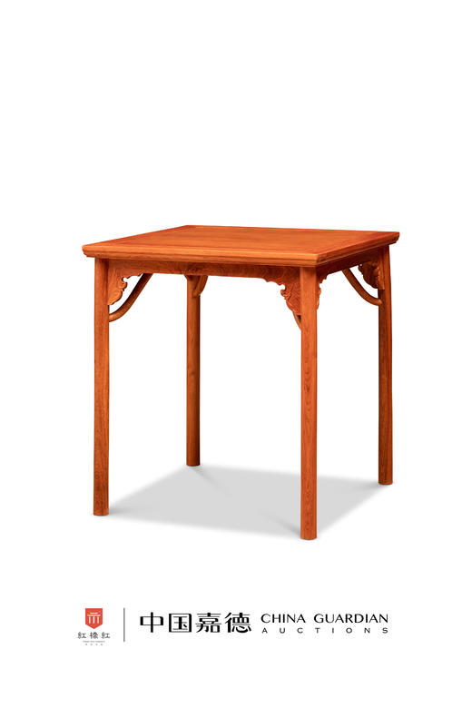 红桥红  家具严选  缅甸花梨（大果紫檀）【小棋桌】 商品图0