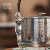 臻宝堂银壶 纯银烧水壶纯手工浮雕布目金大漆提梁茶壶  吉狮献瑞 900ml 商品缩略图2